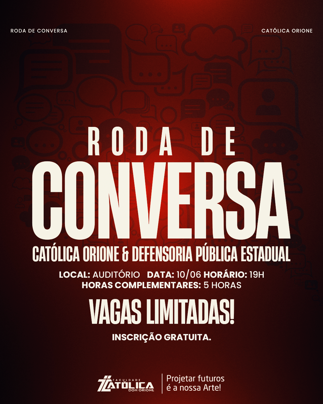 RODA DE CONVERSA