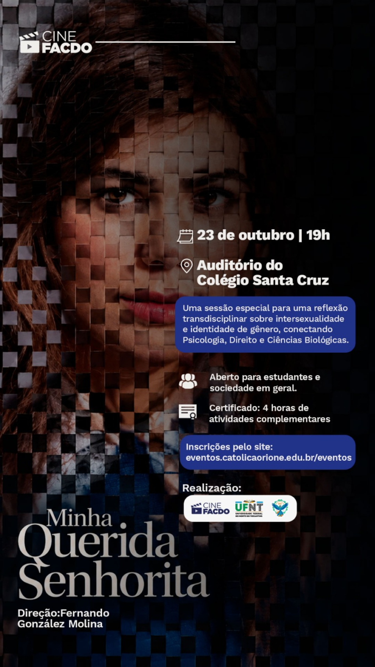 Cine FACDO, filme: “Minha Querida Senhorita” 2026